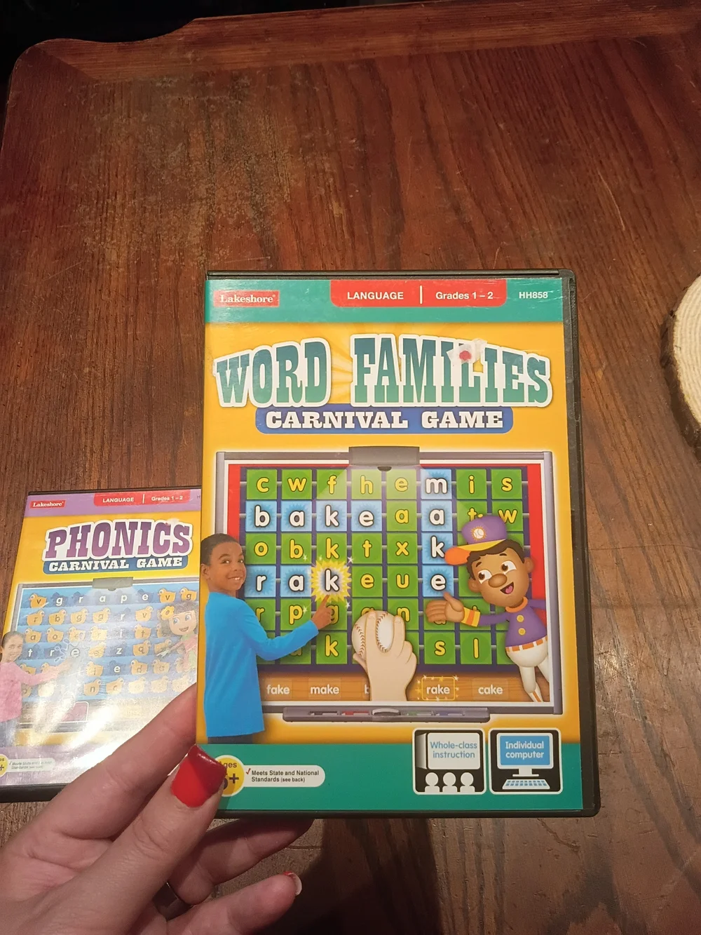 Phonics Carnival Game And Word Families Pc Game Bundle- Yellow/Purple/Teal